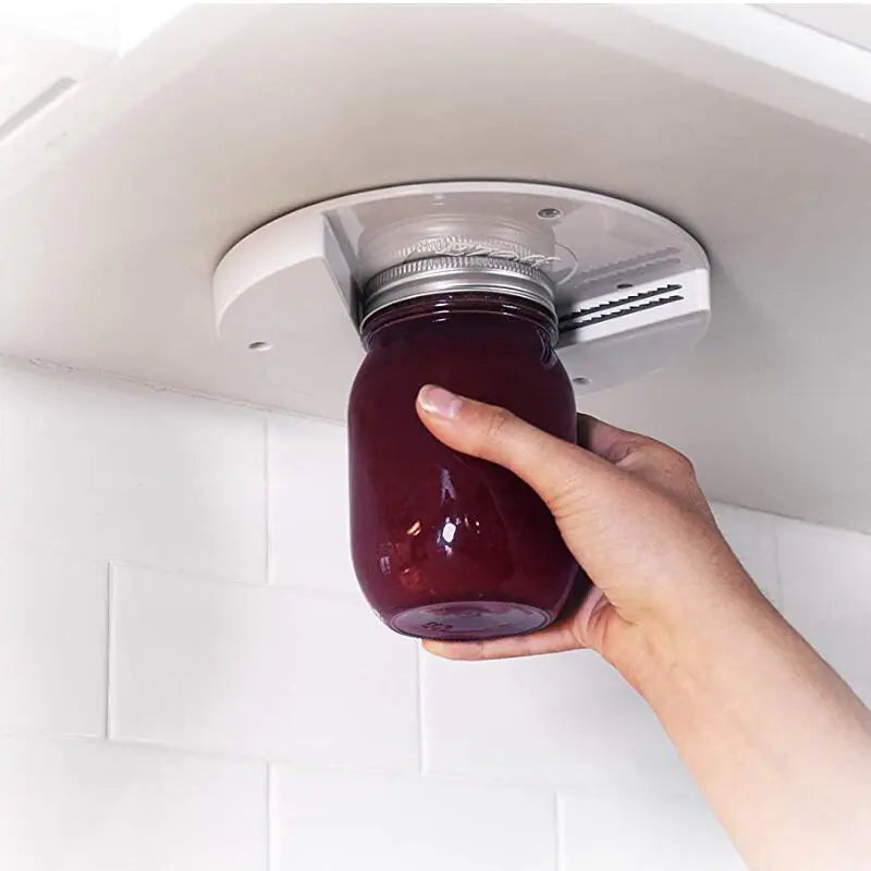 Universal Jar and Bottle Opener for Kitchen Use