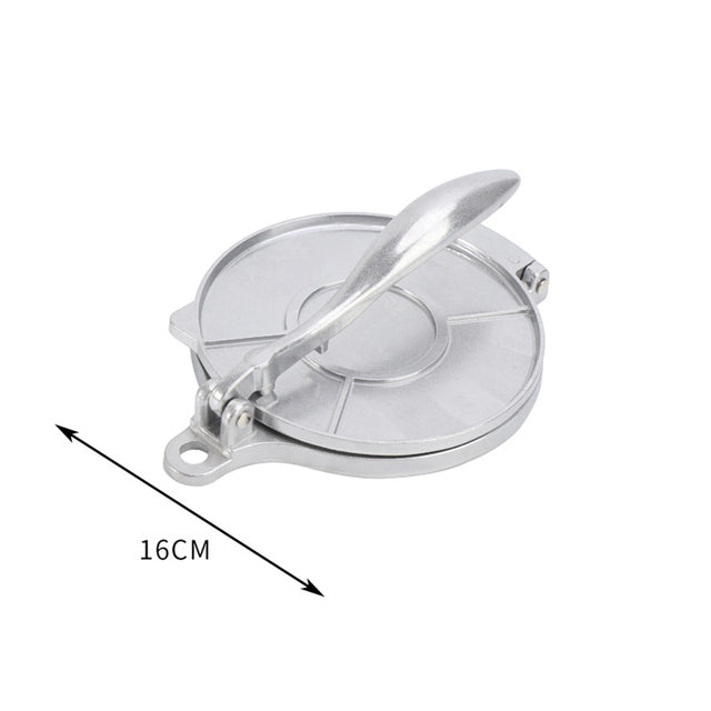 Manual Tortilla Press – Aluminium Alloy Flatbread & Wrap Maker, 16cm/20cm