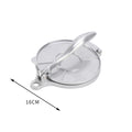 Manual Tortilla Press – Aluminium Alloy Flatbread & Wrap Maker, 16cm/20cm