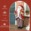 Animated Santa in a festive room