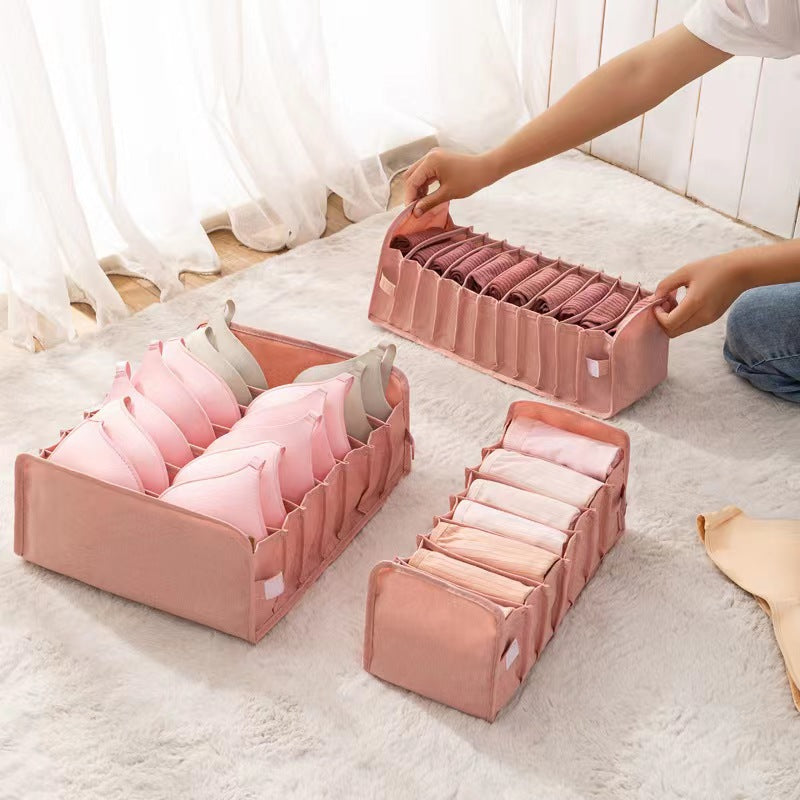 Underwear Storage Box with Dividers