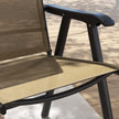 Outsunny Set of Four Folding Garden Chairs - Light Brown – view 8