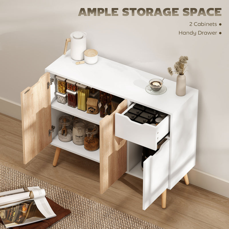Natural wood Scandi sideboard – image 4