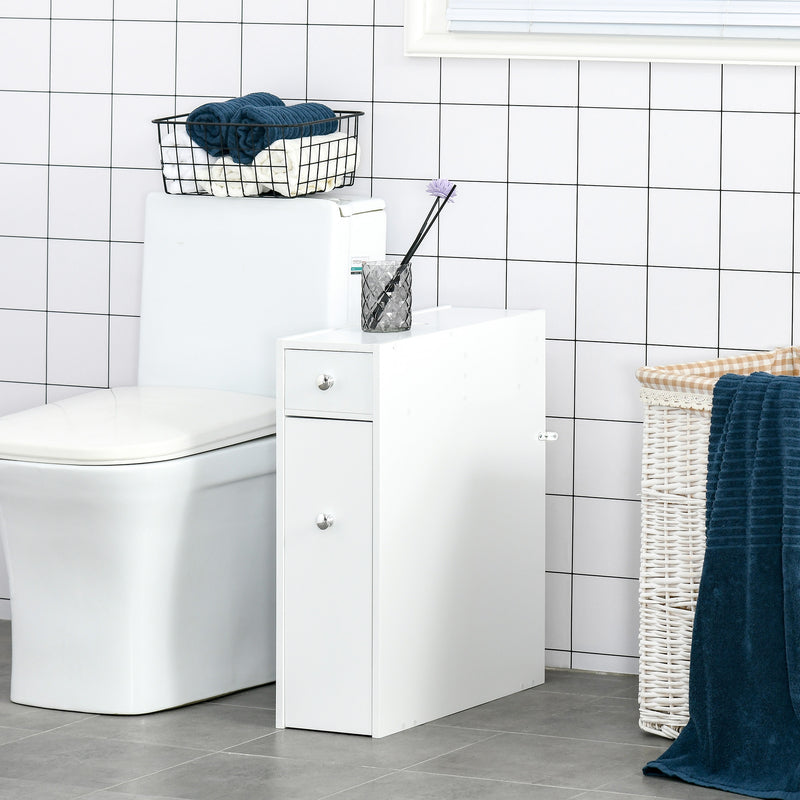 Narrow slide-out bathroom cabinet – image 2
