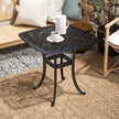 Cast aluminium side table – image 7