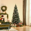 6ft pencil tree with berries and pine cones – image 2