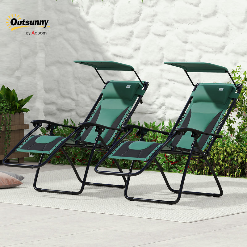 Green zero gravity chairs – image 10
