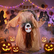 100cm Animated Broken-Back Ghost with Glowing Eyes – image 8 of 9