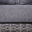 Half-round rattan sofa set – image 8