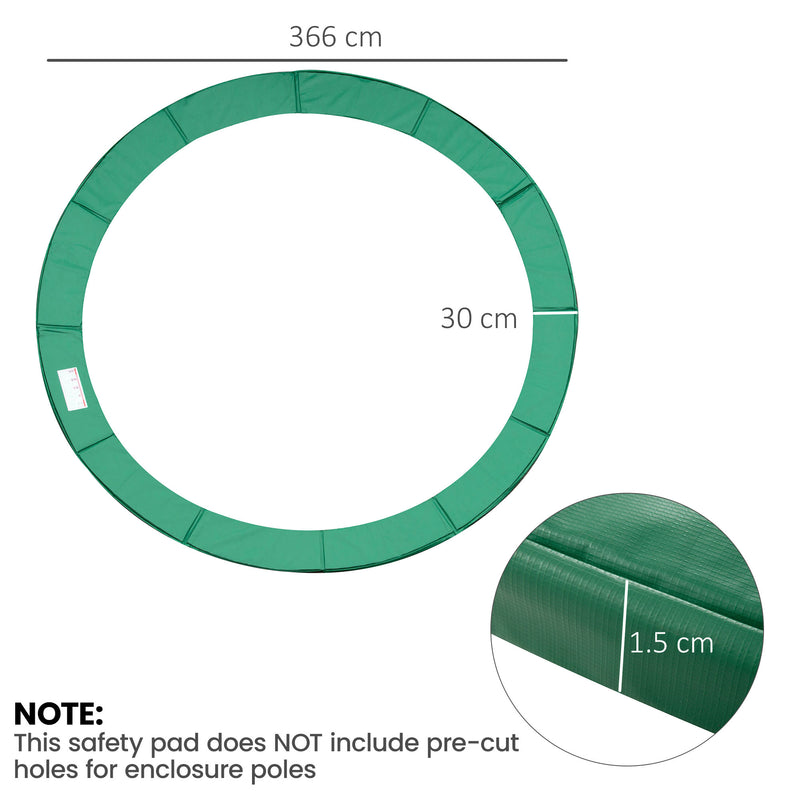 12ft trampoline spring cover pad – image 3