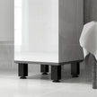 190 cm tall white bathroom cabinet – image 8