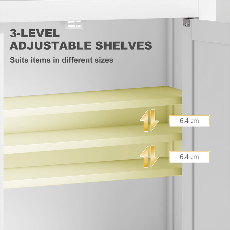61 cm bathroom wall cabinet – image 6