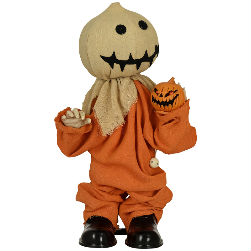 77cm Animated Scarecrow with Glowing Eyes & Sound – image 1 of 9