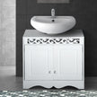 White under-sink cabinet – image 2