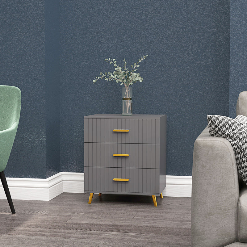 Embossed 3-drawer chest – image 10