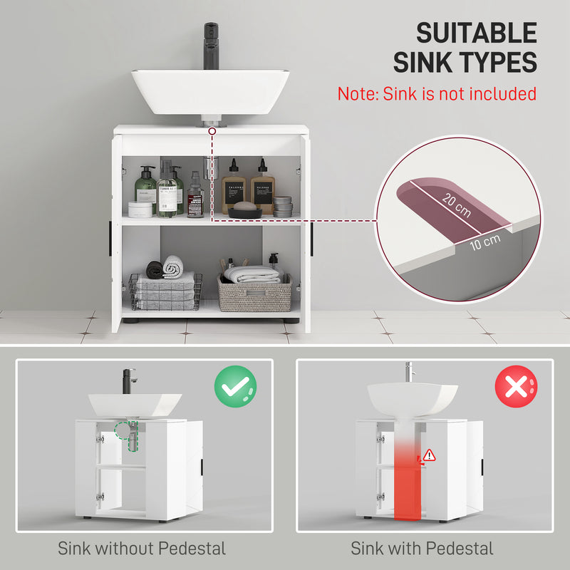 Under sink cabinet with shelf – image 4