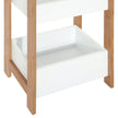 3-tier bamboo shelf unit – image 7