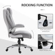 Faux leather executive office chair – image 5
