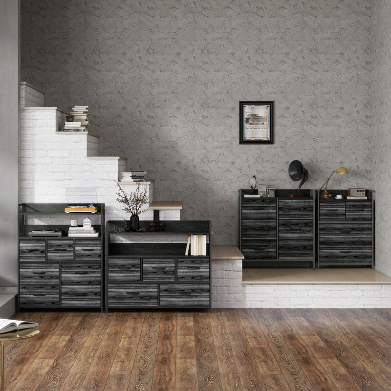 5-drawer fabric storage unit – image 9