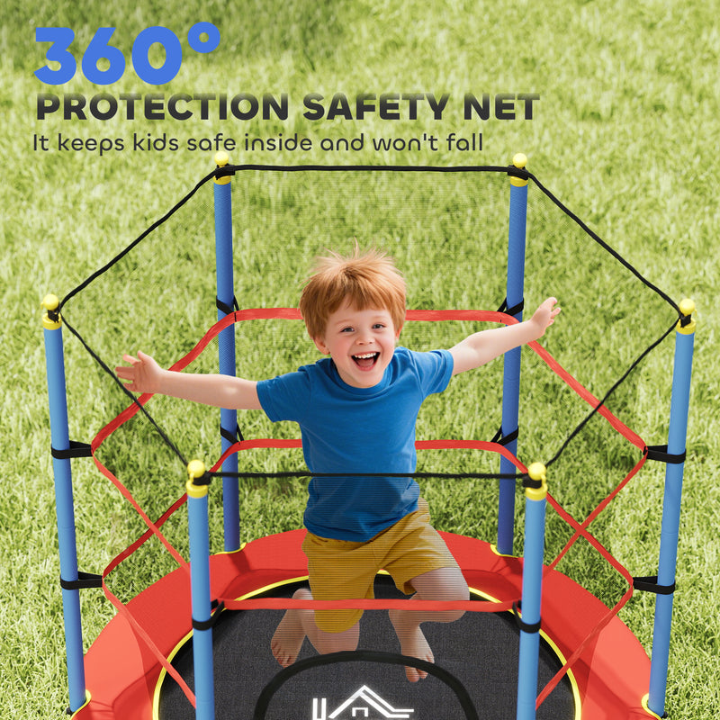 Kids trampoline with enclosure – image 7