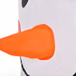 Close-up of a decorative detail on the 6.5ft snowman Christmas inflatable