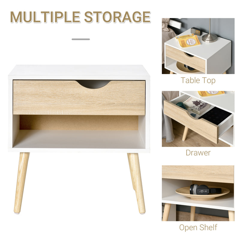 Bedside table with drawer – image 6
