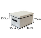 Washable and Foldable Fabric Storage Box