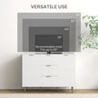 White fluted sideboard – image 6