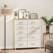 10-drawer fabric chest with side pockets – image 2