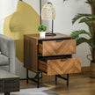 Herringbone bedside table – image 8