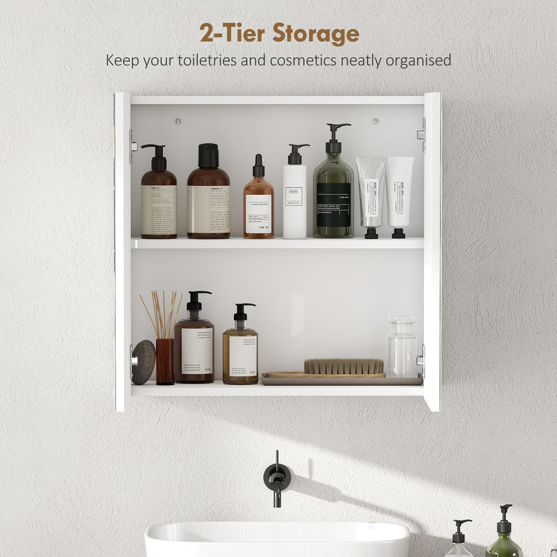 Double-door mirror bathroom cabinet – image 4