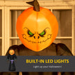 2.1m Inflatable Pumpkin Reaper with LED Lights – image 4 of 9
