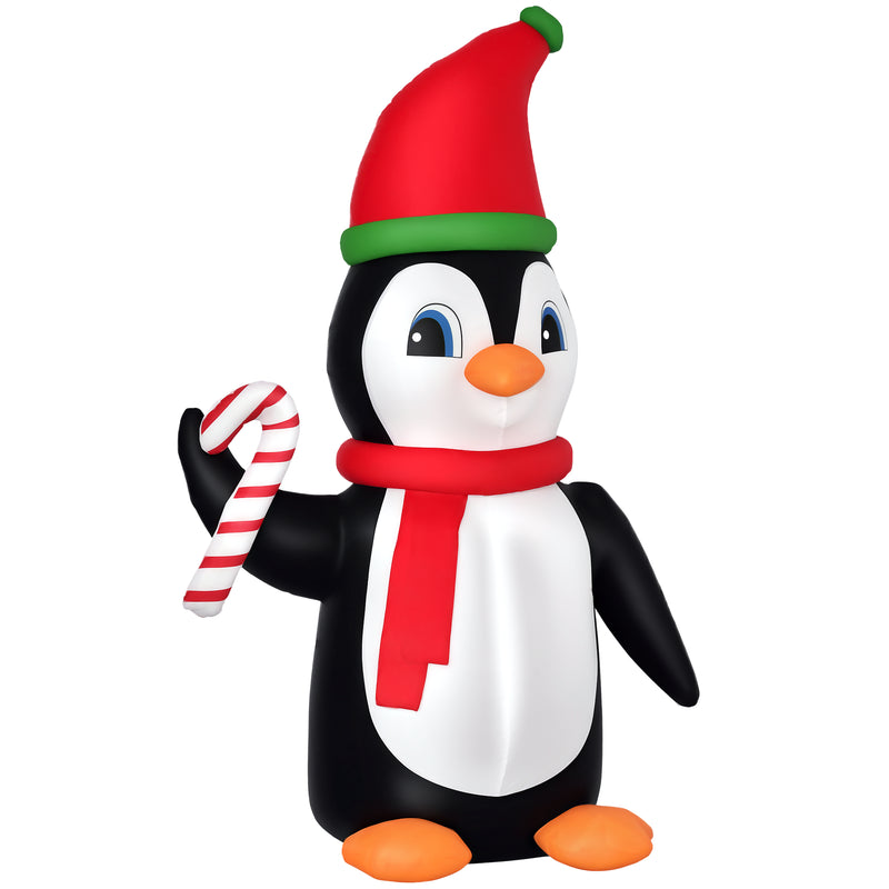 8ft Penguin on a white background