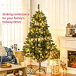 6ft pre-lit decorated Christmas tree – image 4