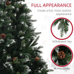6ft pre-lit Christmas tree, 350 LEDs – image 7