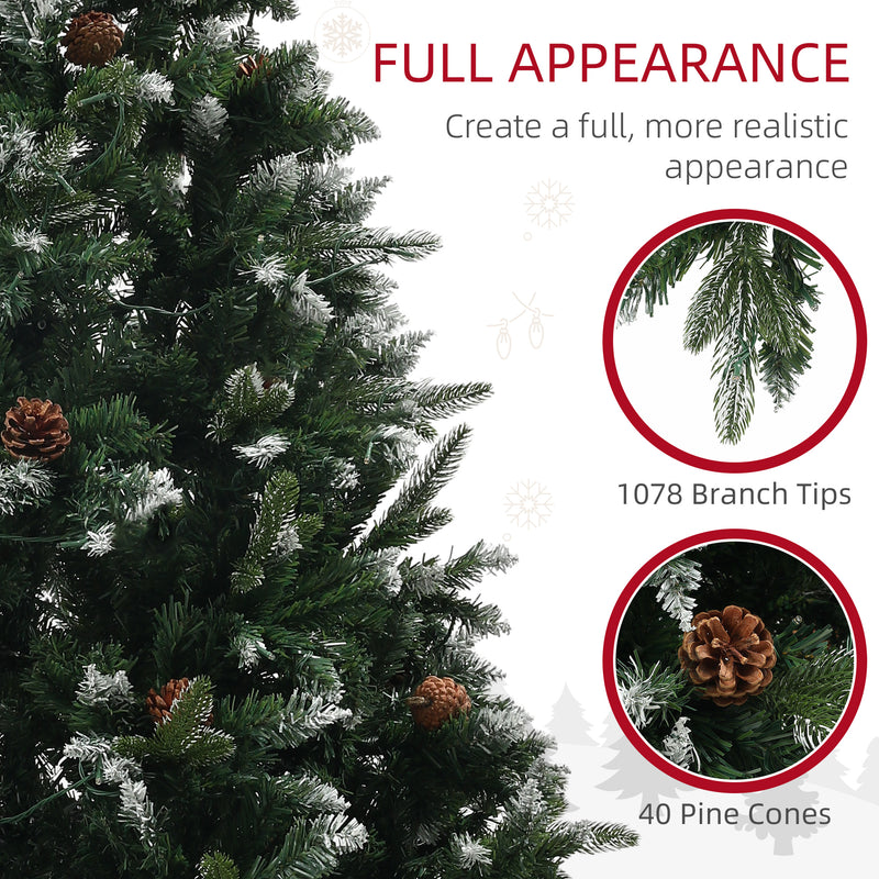 6ft pre-lit Christmas tree, 350 LEDs – image 7
