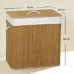 144L bamboo laundry hamper – image 3