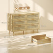 6-drawer rattan chest – image 3