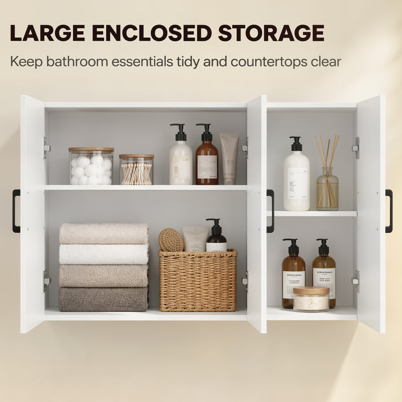 90cm over-toilet wall cabinet – image 4
