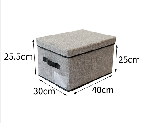 Washable and Foldable Fabric Storage Box
