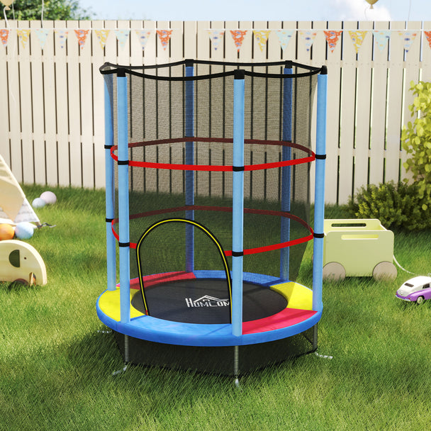 Kids trampoline with enclosure – image 2