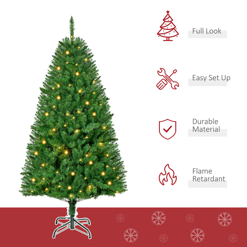 5ft warm white pre-lit Christmas tree – image 4