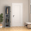 Grey steel locker cabinet – image 2