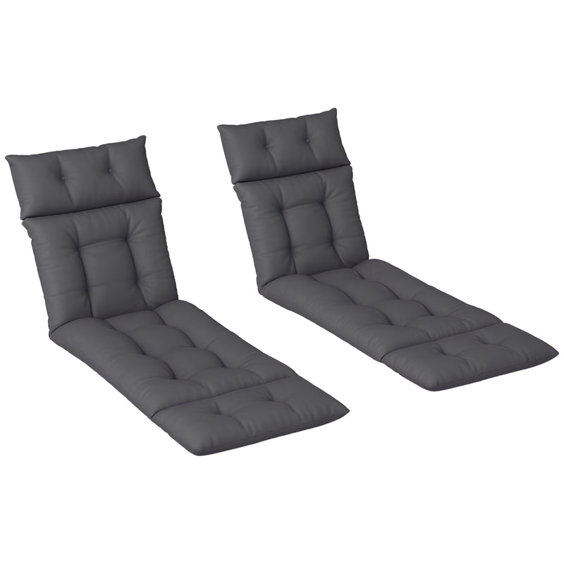 Sun lounger cushions set of 2 – image 10