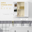 Mirror cabinet with side shelves – image 5