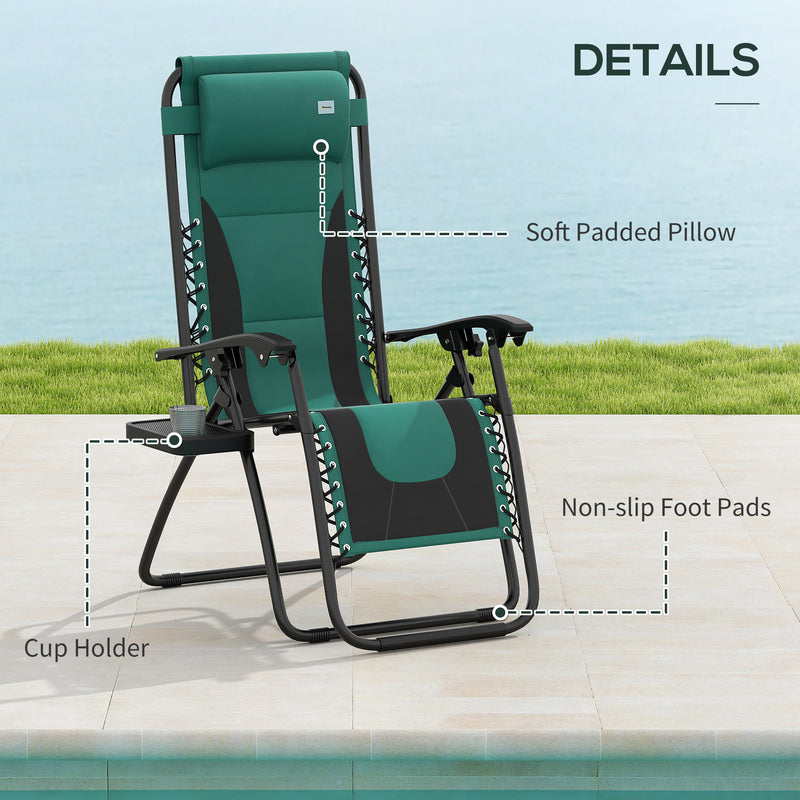 Green zero gravity chairs – image 7