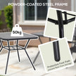 Marble-effect bistro table – image 6