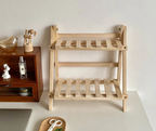 Minimalist Wood Storage Rack
