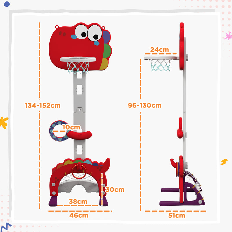 Kids dinosaur basketball set – image 3