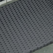 Black rattan garden bench – image 9